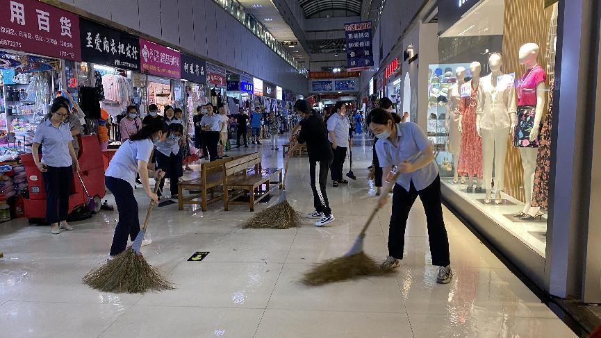 強降雨來(lái)襲！—— 錢(qián)江商城全力做好排水防汛工作